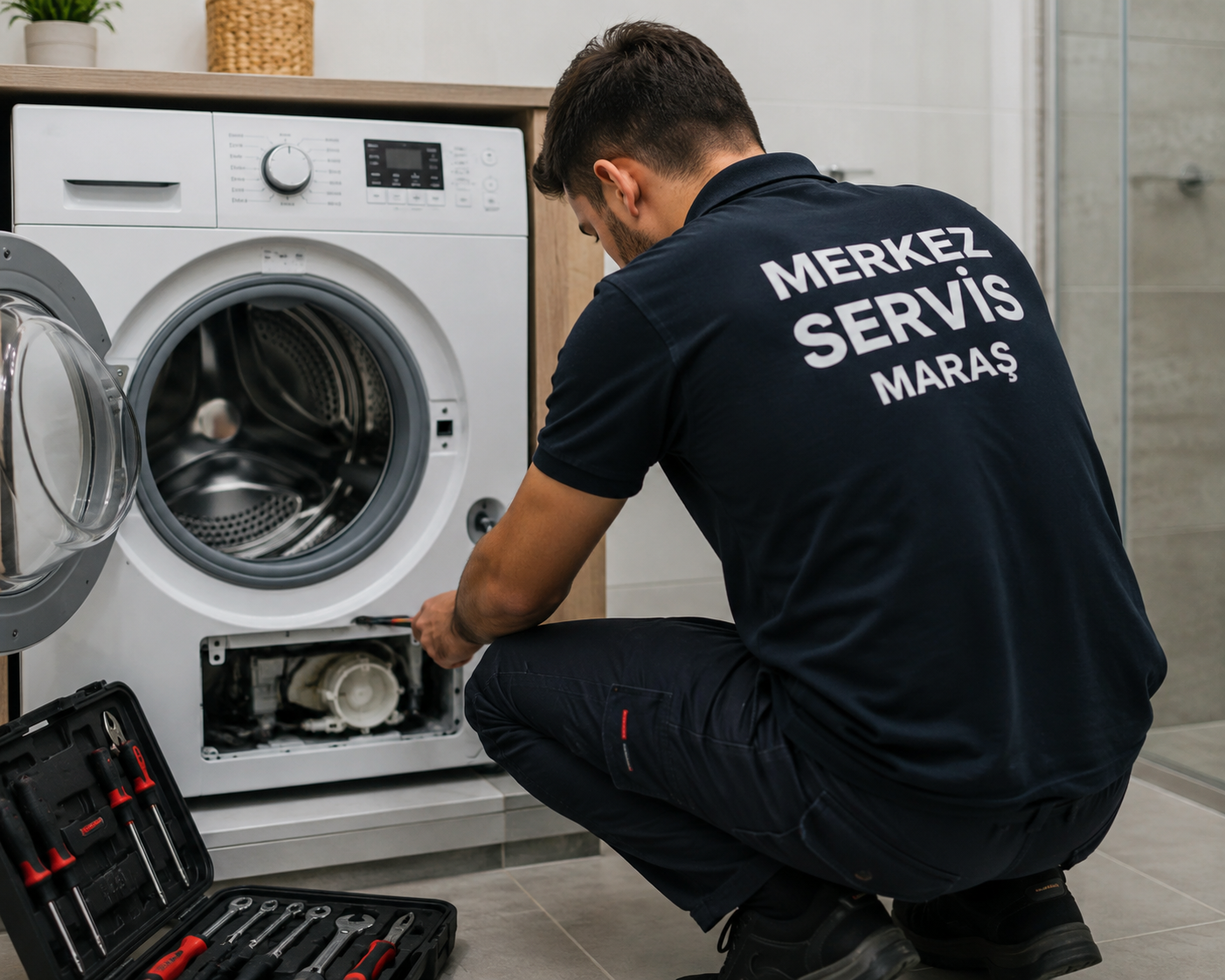 Kahramanmaraş’ta Merkez Servis çamaşır makinesi tamir ve bakım hizmeti görseli